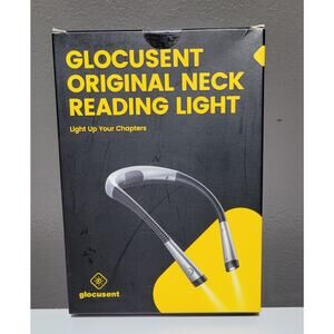 Glocusent Original Neck Reading Light LED Book Light Mechanics Bed Plane Camping